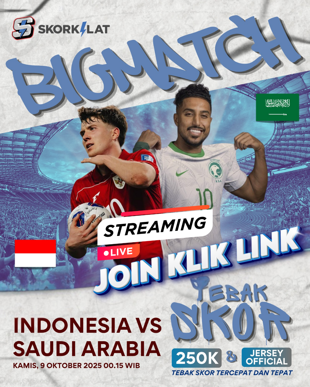 Indonesia vs Arab Saudi